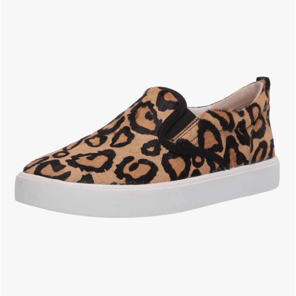 Sam Edelman slip on leopard calf hair shoes